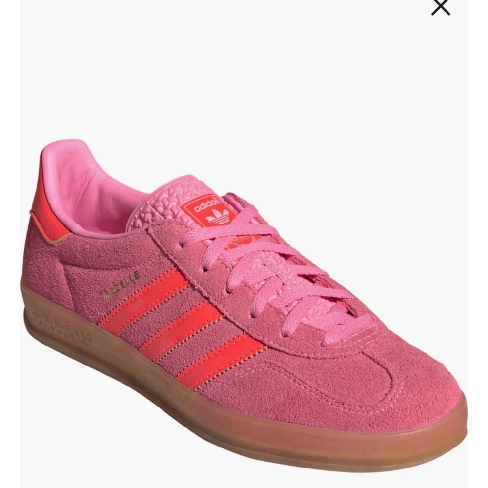 Adidas Gazelle pink/solar red/gum